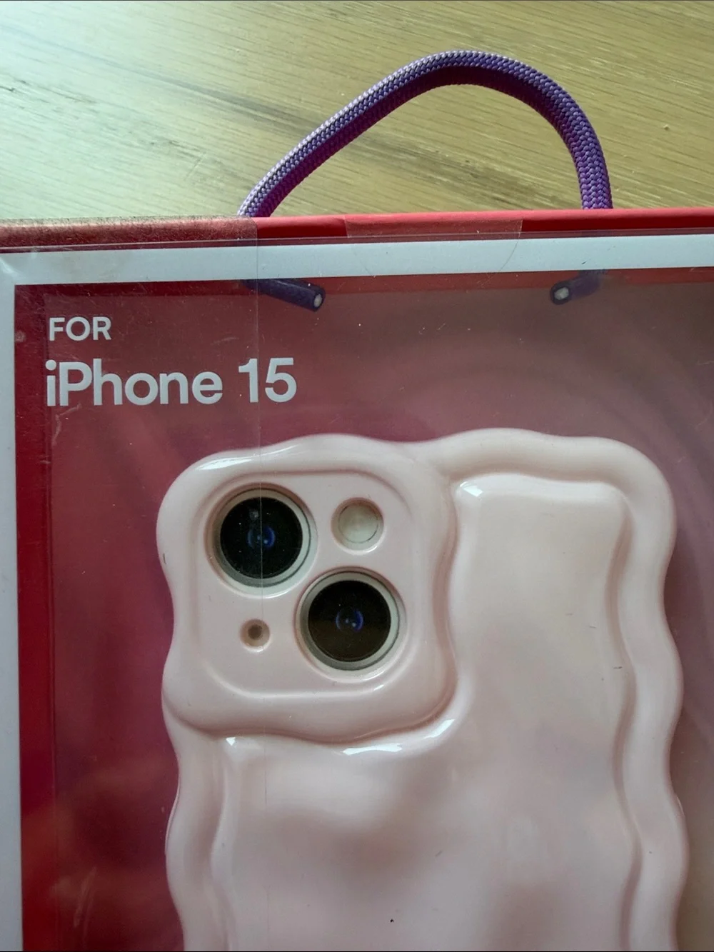 Pink Ripple iPhone 15 Case and Otterbox case